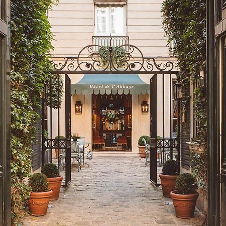 Hotel De L'Abbaye Paris Bagian luar foto